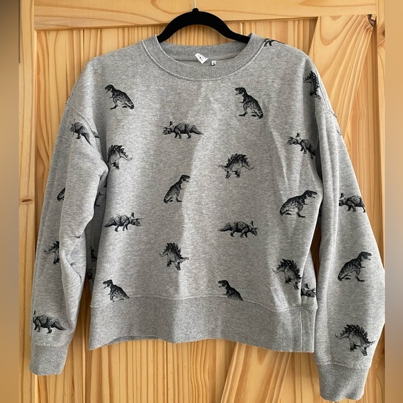 Fun Dinosaur Sweatshirt XS - Picture 3 of 6